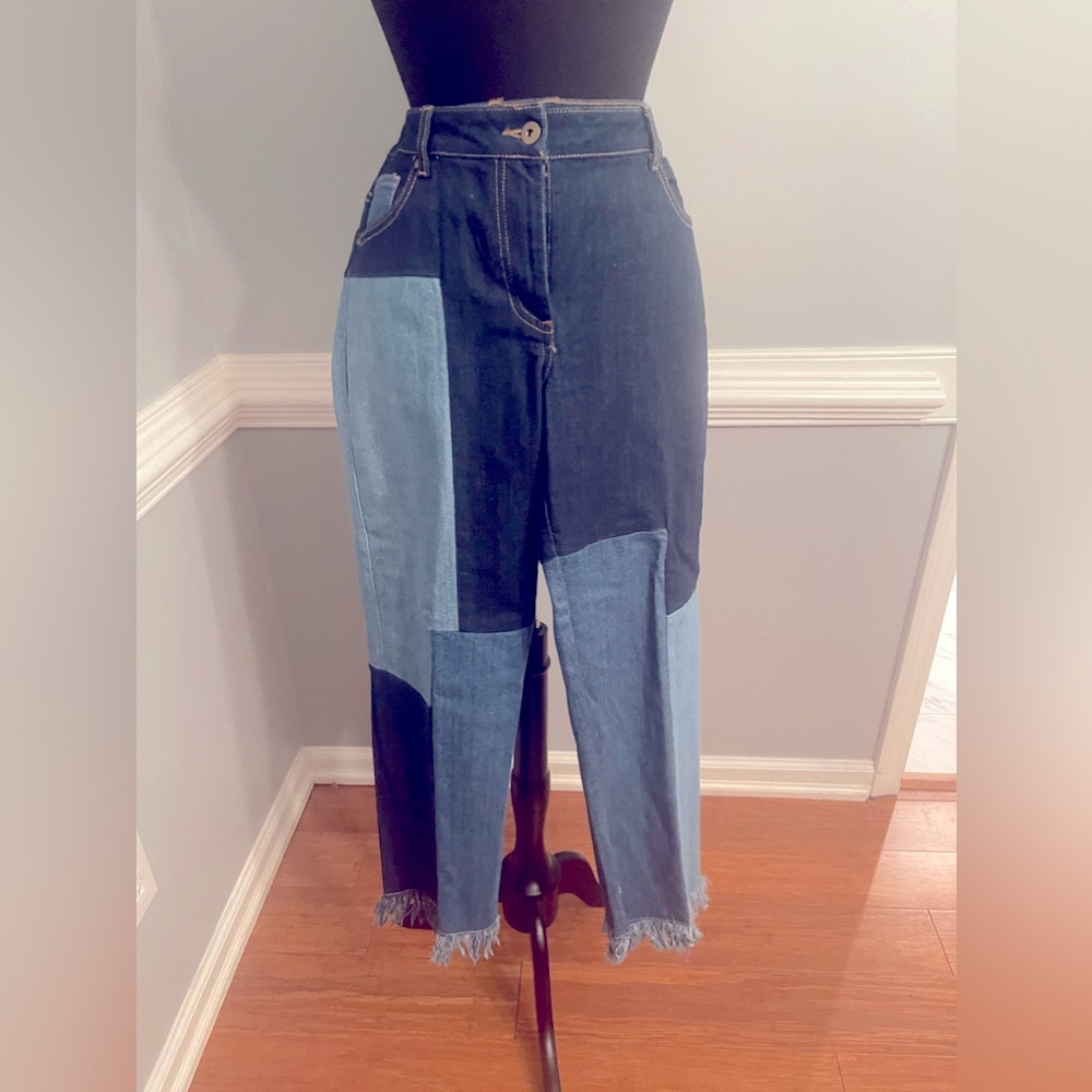 Patchwork jeans